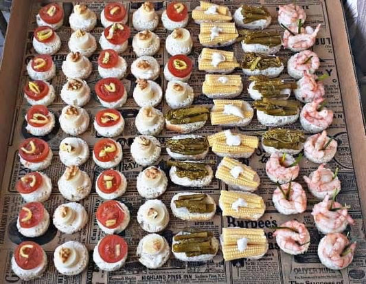 Canapés Simples (50 unidades)